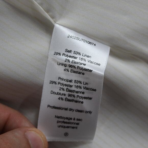 Veronica Beard Blazer Women 4 Kimmel Dickey Jacket Tan Classic Workwear Business - Picture 11 of 14